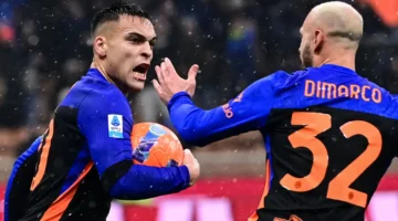 ريمونتادا تاريخية إنتر يسحق بيزا بسداسية ويعتلي صدارة الكالتشيو